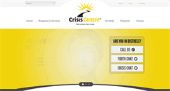 Desktop Screenshot of crisiscentre.bc.ca
